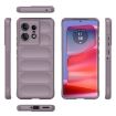 Motorola Edge 50 Pro 5G Global Phone Case - Magic Shield TPU Flannel Purple - 3
