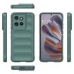 Motorola Edge 50 Neo Magic Shield TPU + Flannel Case - Dark Green - 2
