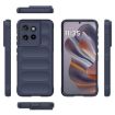 Motorola Edge 50 Neo Magic Shield TPU + Flannel Case - Dark Blue - 2