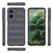 Motorola Moto G35 5G Global Magic Shield TPU Flannel Case Dark Grey - 3