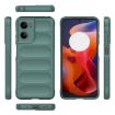 Motorola Moto G05 4G/E15 Dark Green TPU Flannel Phone Case - 3