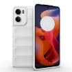 Motorola Moto G05 4G/E15 Magic Shield TPU Flannel Case - White - 1