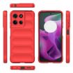 Motorola Moto G15 4G Global Red TPU + Flannel Phone Case - 3