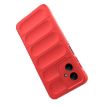 Motorola Moto G55 5G Global Magic Shield TPU Flannel Case - Red - 5