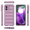 Motorola Moto G55 5G Global Magic Shield TPU Flannel Case Purple - 3