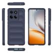 Motorola Edge 60 Fusion 5G Dark Blue TPU + Flannel Phone Case - 3