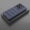 Motorola Edge 60 Pro 5G Dark Blue TPU + Flannel Phone Case - 2