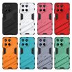 Realme 11 4G Global Punk Armor PC + TPU Phone Case with Holder Blue - 6