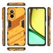 Realme C67 4G Global Punk Armor Phone Case with Holder - Orange - 3