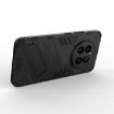 Realme 12+ 5G Punk Armor Phone Case with Holder - Black PC + TPU - 7