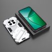 Realme 12+ 5G Punk Armor PC + TPU Phone Case with Holder - White - 2