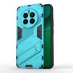 Realme 12+ 5G Punk Armor PC + TPU Phone Case with Holder - Blue - 1