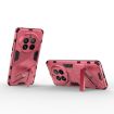 Realme 12 Pro 5G Punk Armor PC + TPU Case with Holder Light Red - 4