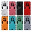 Realme 12 Pro 5G Punk Armor PC + TPU Case with Holder Light Red - 7