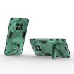 Realme 12 5G Global Punk Armor Phone Case with Holder - Green - 4