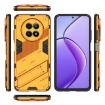 Realme 12 5G Global Punk Armor Phone Case with Holder - Orange - 3