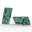 Realme C65 4G Global Punk Armor Phone Case with Holder - Green - 4