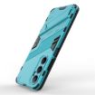 Realme C65 4G Global Punk Armor Phone Case with Holder - Blue - 5