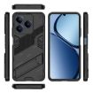 Realme C63 4G Global Punk Armor Phone Case with Holder - Black - 3