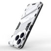 Realme C63 4G Global Punk Armor Phone Case with Holder - White - 5