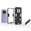 Realme 13 Pro 5G Punk Armor Phone Case with Holder - Light Red - 6