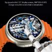 Z78 Ultra 1.52" HD Smart Watch - Heart Rate/Blood Oxygen Monitor (Blue) - 3