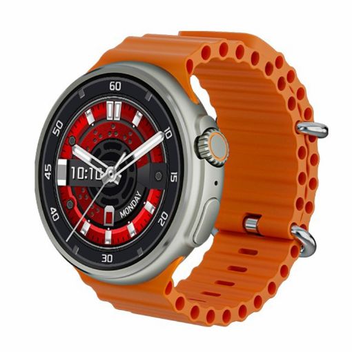 V3 Ultra Max 1.6" TFT Smart Watch with Voice Calls & Blood Oxygen - Orange - 1