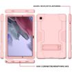 Samsung Galaxy Tab A8 Rose Gold Silicone Hybrid Case with Holder - 2