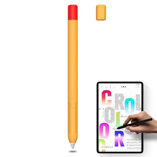 Xiaomi Inspired II Stylus Pen Case - Contrast Color Orange Cover - 1
