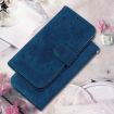 Tecno Camon 40 Pro 4G Blue Butterfly Rose Leather Phone Case - 2