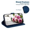 Tecno Camon 40 Pro 4G Blue Butterfly Rose Leather Phone Case - 6