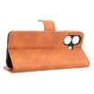 Ulefone Note 21 Brown Magnetic Flip Leather Phone Case Skin Feel - 5
