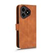 Ulefone Note 19 Brown Magnetic Flip Leather Phone Case Skin Feel - 3