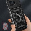 Motorola Edge 40 Pro Phone Case Rose Gold - Sliding Camera Cover TPU+PC - 7