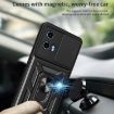 Motorola Moto G04/G24 Red Sliding Camera Cover TPU+PC Phone Case - 6