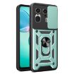 Motorola Edge 50 Ultra Case Mint Green TPU+PC Sliding Camera Cover - 1