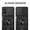 Motorola Moto G55 Phone Case Black - Sliding Camera Cover TPU+PC Design - 4