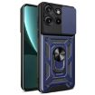 Motorola Edge 50 Neo Blue TPU+PC Case with Sliding Camera Cover - 1