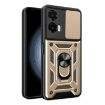 Moto G35 5G Global Case Gold - Sliding Camera Cover TPU+PC - 1