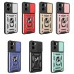 Moto G05 Gold Phone Case with Sliding Camera Cover TPU+PC Design - 2