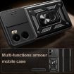 Moto G05 Gold Phone Case with Sliding Camera Cover TPU+PC Design - 6