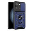 Moto G 2025 Blue TPU+PC Case with Sliding Camera Cover - 1