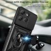 Motorola Moto G Power 2025 Case Black - Sliding Camera Cover TPU+PC - 6