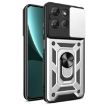 Motorola Moto G Power 2025 Case Silver - Sliding Camera Cover TPU+PC - 1