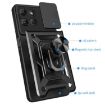 Motorola Moto G Power 2025 Case Silver - Sliding Camera Cover TPU+PC - 3
