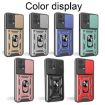 Motorola Edge 30 Fusion Gold TPU+PC Case with Sliding Camera Cover - 2