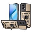 Moto G 5G 2024 Gold Case: Sliding Camera Cover TPU+PC Design - 1