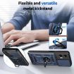 Moto G 5G 2024 Blue Case with Sliding Camera Cover TPU+PC - 5
