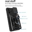 Realme C53/Narzo N53 4G Red TPU Hybrid PC Case with Camera Cover - 2