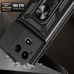 Realme Narzo 60x 5G Black TPU Hybrid PC Case with Sliding Camera Cover - 7